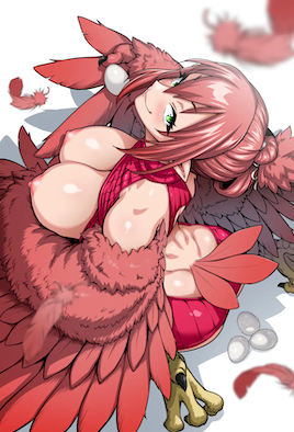 《獸娘通信 ～鳥娘露琵亞～》封面